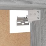 vidaXL Šatník sivý dub sonoma 100x32,5x35 cm spracované drevo – Obrázok 6