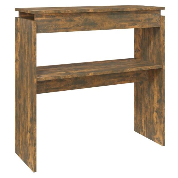 VXL8720286932780_a_en_hd_1.jpg vidaXL Konzolový stolík dymový dub 80x30x80 cm spracované drevo – Obrázok 2