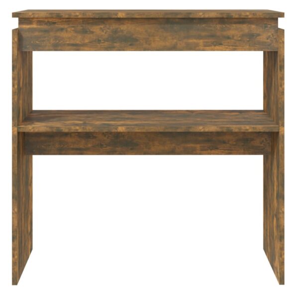VXL8720286932780_g_en_hd_1.jpg vidaXL Konzolový stolík dymový dub 80x30x80 cm spracované drevo – Obrázok 3
