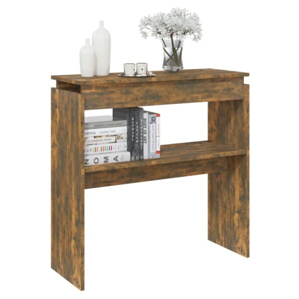 VXL8720286932780_g_en_hd_3.jpg vidaXL Konzolový stolík dymový dub 80x30x80 cm spracované drevo – Obrázok 5