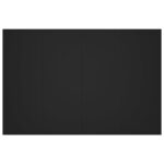 vidaXL Čelo postele čierne 120x1,5x80 cm spracované drevo – Obrázok 5