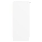 vidaXL Komoda biela 60x30x70 cm spracované drevo – Obrázok 4
