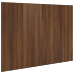 vidaXL Čelo postele hnedý dub 120x1,5x80 cm spracované drevo – Obrázok 2