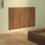 vidaXL Čelo postele hnedý dub 120x1,5x80 cm spracované drevo – Obrázok 4