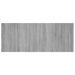 vidaXL Čelo postele sivé sonoma 200x1,5x80 cm spracované drevo – Obrázok 6