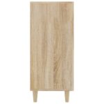 vidaXL Komoda dub sonoma 90x34x80 cm kompozitné drevo – Obrázok 5
