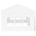 vidaXL Skladací párty stan s bočnými stenami biely 3x6 m – Obrázok 4