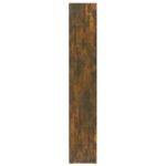 vidaXL CD skrinky 2 ks dymový dub 21x16x93,5 cm spracované drevo – Obrázok 5