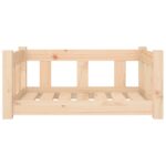 vidaXL Psia posteľ 65,5x50,5x28 cm borovicový masív – Obrázok 4