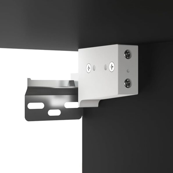 vidaXL 6-dielna súprava TV skriniek čierna spracované drevo – Obrázok 10