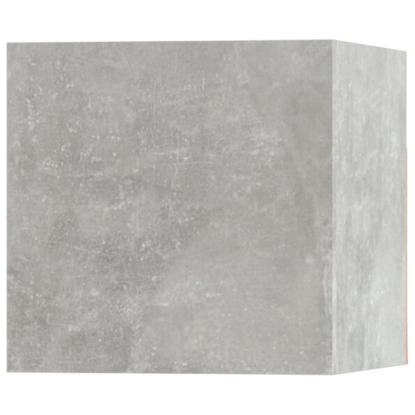 vidaXL 5-dielna súprava TV skriniek betónová sivá spracované drevo – Obrázok 11