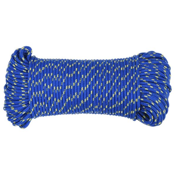 VXL8720287127185_g_en_hd_2.jpg vidaXL Lodné lano modré 5 mm 50 m polypropylén – Obrázok 3