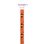 vidaXL Lodné lano oranžové 12 mm 100 m polypropylén – Obrázok 6