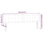 vidaXL Čelá postele 2 ks biele 80x5x78/88 cm umelá koža – Obrázok 8