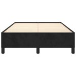 vidaXL Rám postele čierny 120x200 cm zamat – Obrázok 5