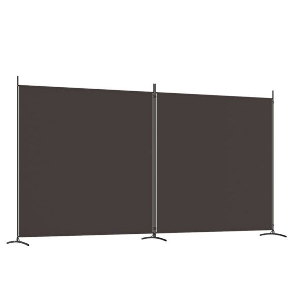 VXL8720287196730_a_en_hd_1.jpg vidaXL 2-panelový paraván hnedý 348x180 cm látkový – Obrázok 2