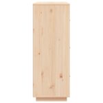 vidaXL Vysoká skrinka 67x40x108,5 cm masívna borovica – Obrázok 7
