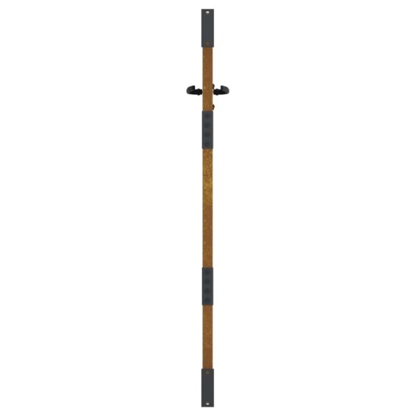 vidaXL Záhradná brána 85x150 cm kortenová oceľ dizajn štvorca – Obrázok 5