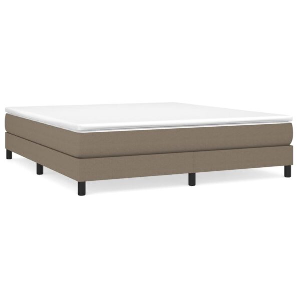 VXL8720287231974_a_en_hd_1.jpg vidaXL Rám na boxspring posteľ sivohnedý 180x200 cm látka – Obrázok 2