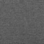 vidaXL Čelo postele so záhybmi tmavosivé 83x23x118/128 cm látka – Obrázok 6