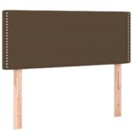 vidaXL Boxspring posteľ s matracom tmavohnedá 100x200 cm látka – Obrázok 6