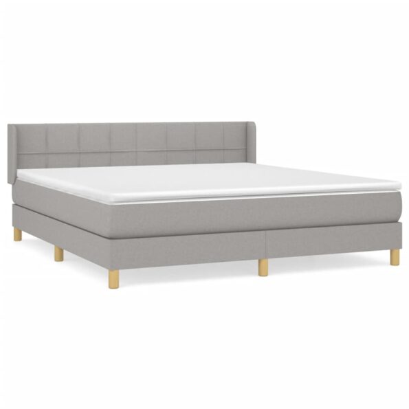 VXL8720287320623_a_en_hd_1.jpg vidaXL Boxspring posteľ s matracom bledosivá 180x200 cm látka – Obrázok 2