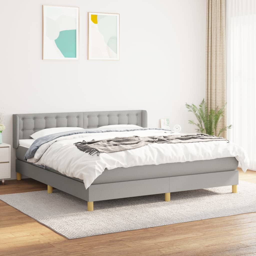 VXL8720287323822_m_en_hd_1.jpg vidaXL Boxspring posteľ s matracom bledosivá 180x200 cm látka – Obrázok 1