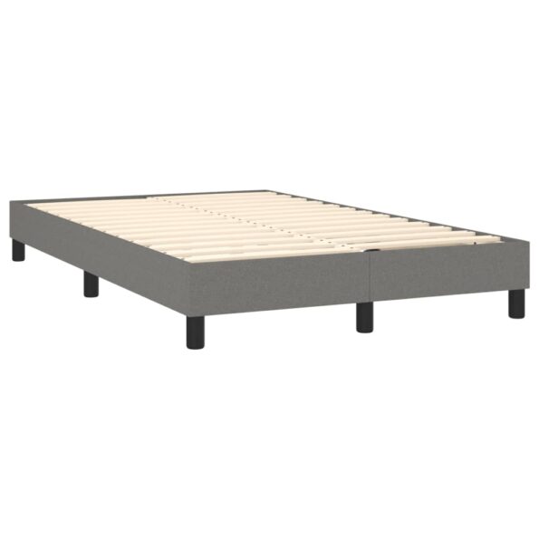 VXL8720287365068_g_en_hd_3.jpg vidaXL Posteľ boxsping s matracom a LED tmavosivá 120x200 cm látka – Obrázok 5