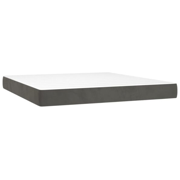VXL8720287378228_g_en_hd_4.jpg vidaXL Posteľ boxsping s matracom a LED tmavosivá 180x200 cm zamat – Obrázok 6