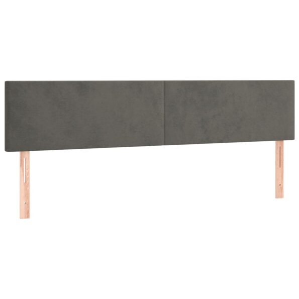 VXL8720287378228_g_en_hd_5.jpg vidaXL Posteľ boxsping s matracom a LED tmavosivá 180x200 cm zamat – Obrázok 7