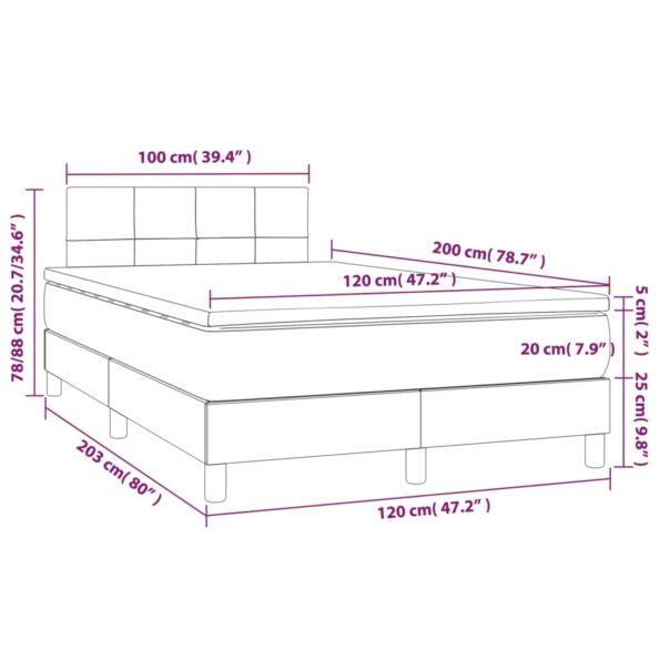 VXL8720287379195_g_en_hd_6.jpg vidaXL Posteľ boxsping s matracom a LED čierna 120x200 cm zamat – Obrázok 8