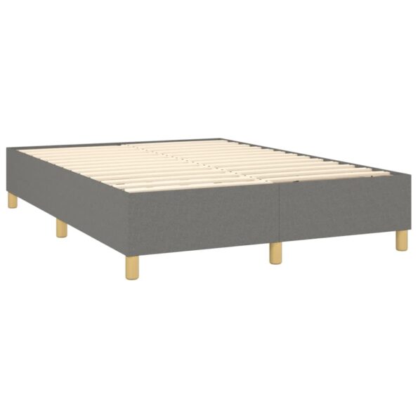VXL8720287389620_g_en_hd_3.jpg vidaXL Posteľ boxsping s matracom a LED tmavosivá 140x200 cm látka – Obrázok 5