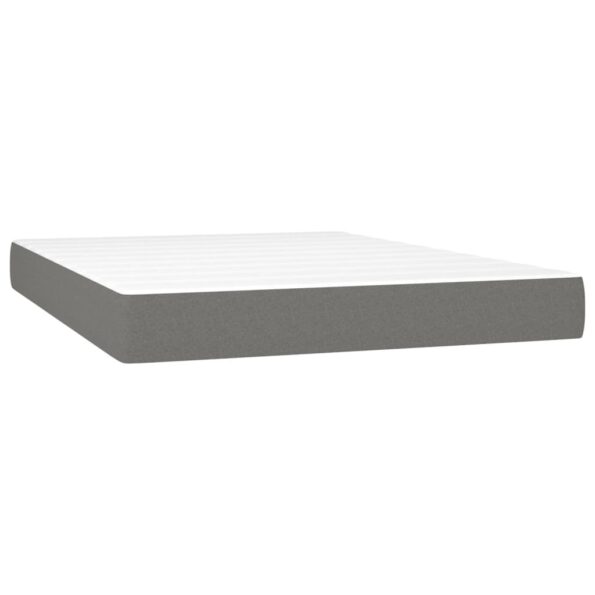 VXL8720287389620_g_en_hd_4.jpg vidaXL Posteľ boxsping s matracom a LED tmavosivá 140x200 cm látka – Obrázok 6