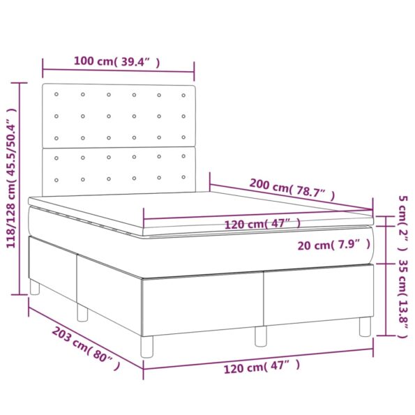 VXL8720287398783_g_en_hd_6.jpg vidaXL Posteľ boxsping s matracom a LED tmavosivá 120x200 cm zamat – Obrázok 8