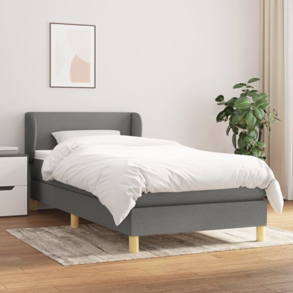 VXL8720287404903_m_en_hd_1.jpg vidaXL Boxspring posteľ s matracom tmavosivá 90x200 cm látka – Obrázok 1