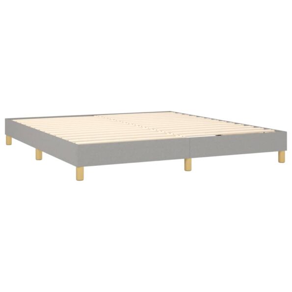 VXL8720287406976_g_en_hd_2.jpg vidaXL Boxspring posteľ s matracom bledosivá 180x200 cm látka – Obrázok 4