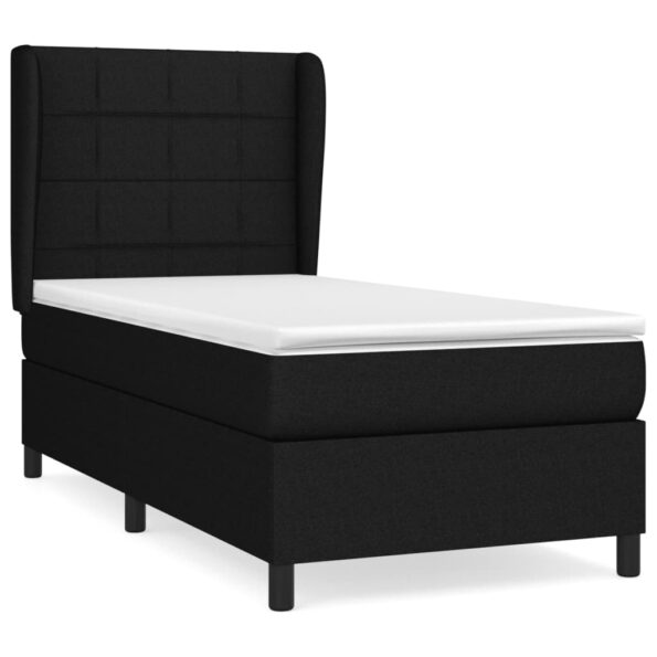 VXL8720287418191_a_en_hd_1.jpg vidaXL Boxspring posteľ s matracom čierna 100x200 cm látka – Obrázok 2