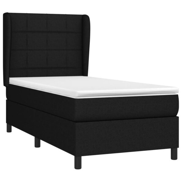 VXL8720287418191_g_en_hd_1.jpg vidaXL Boxspring posteľ s matracom čierna 100x200 cm látka – Obrázok 3