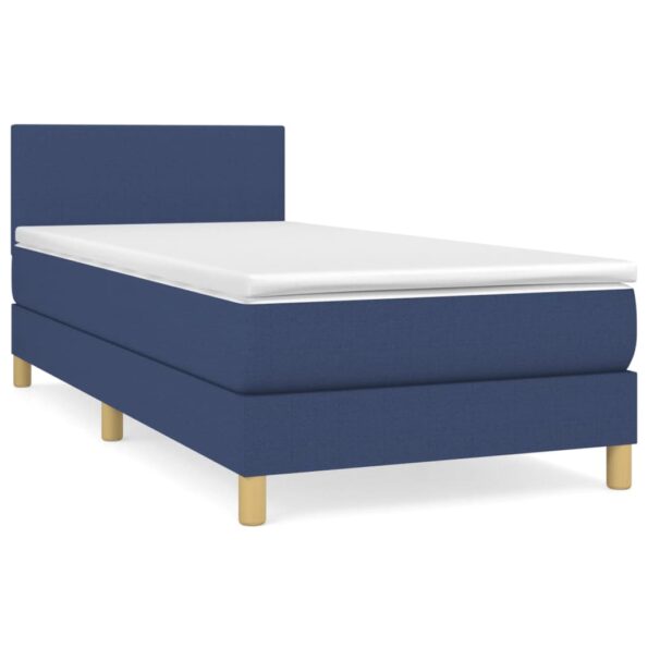 VXL8720287450955_a_en_hd_1.jpg vidaXL Posteľný rám boxspring s matracom modrý 90x200 cm látka – Obrázok 2
