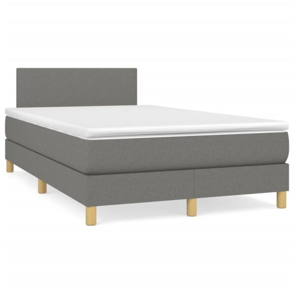 VXL8720287451068_a_en_hd_1.jpg vidaXL Boxspring posteľ s matracom tmavosivý 120x200 cm látka – Obrázok 2