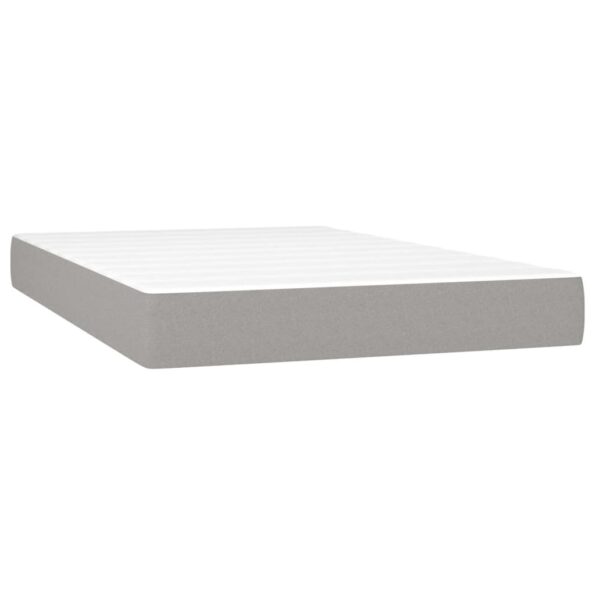VXL8720287451853_g_en_hd_3.jpg vidaXL Boxspring posteľ s matracom bledosivá 120x200 cm látka – Obrázok 5