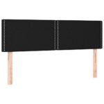 vidaXL Posteľný rám boxspring s matracom čierny 140x200 cm látka – Obrázok 6