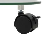 vidaXL Podstavce pod kvetináč 4 ks 28 cm tvrdené sklo okrúhle – Obrázok 4