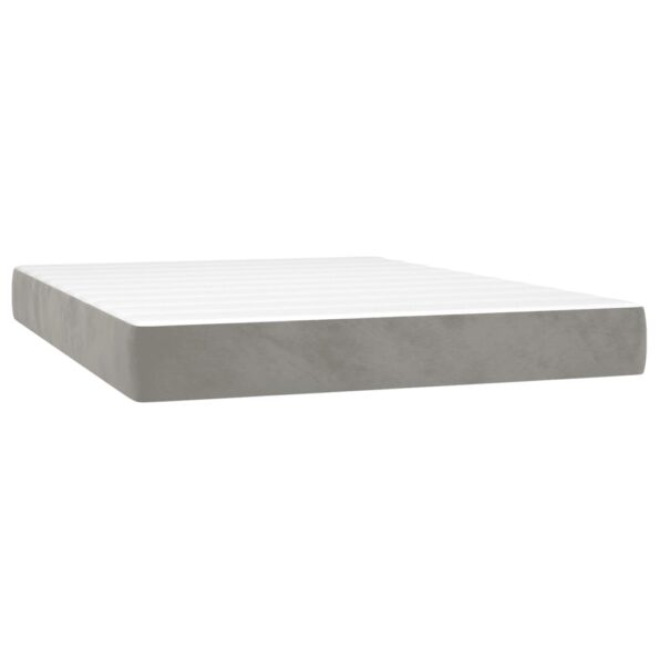 VXL8720845551803_g_en_hd_3.jpg vidaXL Posteľný rám boxsping s matracom bledosivý 140x200 cm zamat – Obrázok 5