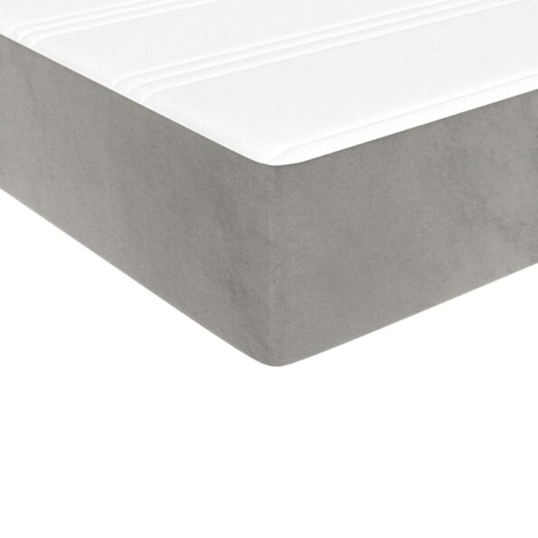 VXL8720845551803_g_en_hd_6.jpg vidaXL Posteľný rám boxsping s matracom bledosivý 140x200 cm zamat – Obrázok 8