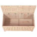 vidaXL Záhradný úložný box 121x55x64 cm masívna borovica – Obrázok 8