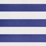 vidaXL Zaťahovacia markíza modrá a biela 5x3 m látka a hliník – Obrázok 8