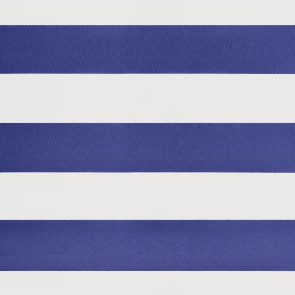 vidaXL Zaťahovacia markíza modrá a biela 5x3 m látka a hliník – Obrázok 8