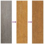 vidaXL Záhradné nástenné dekorácie 2 ks 105x55 cm kortenová oceľ strom – Obrázok 6