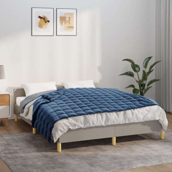 VXL8720845723804_m_en_hd_1.jpg vidaXL Záťažová prikrývka modrá 152x203 cm 7 kg látka – Obrázok 1
